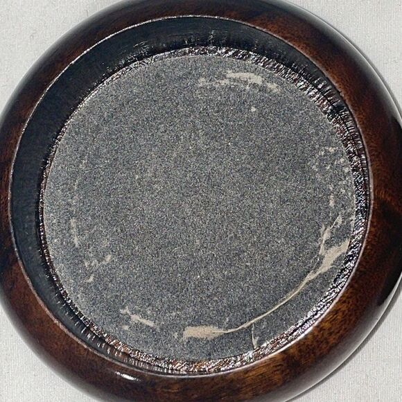 Small vintage round wooden case - Picture 6 of 8